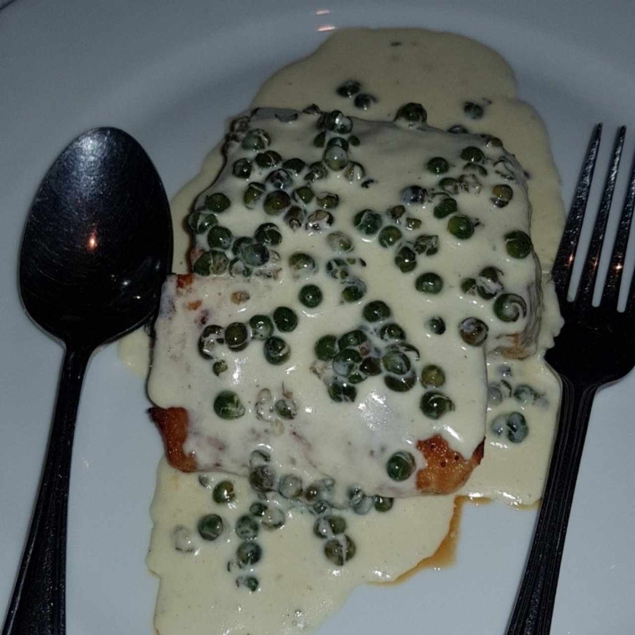 Corvina a la Pimienta