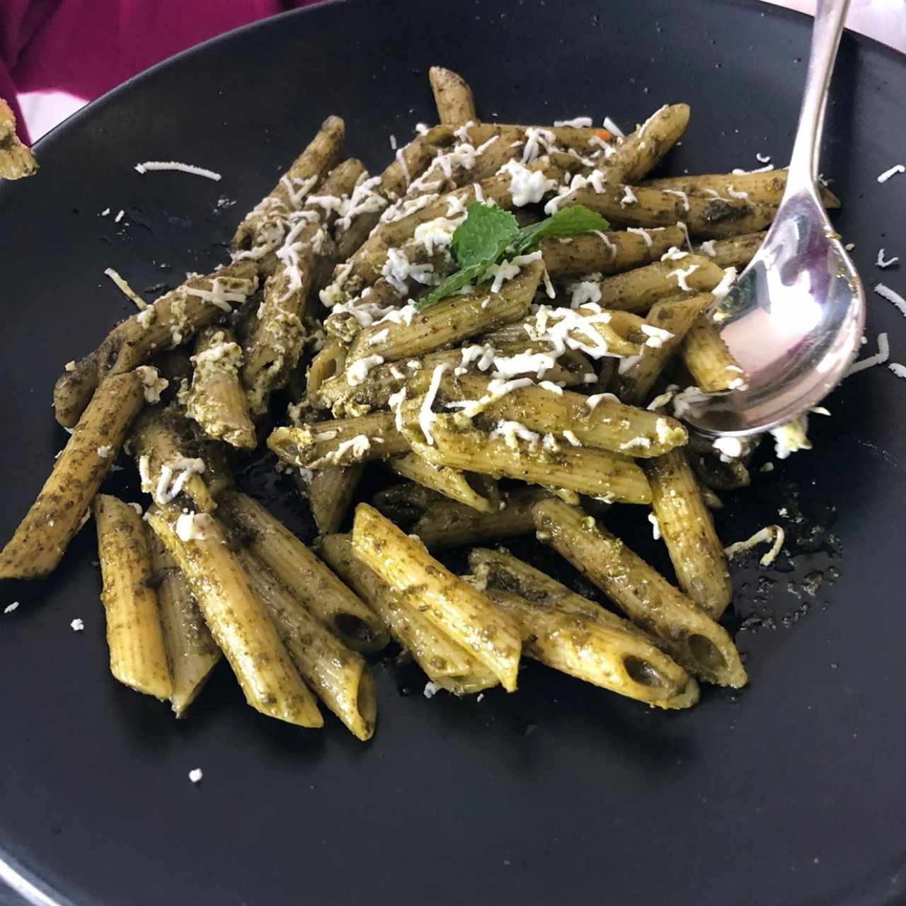 Penne al Pesto y Feta