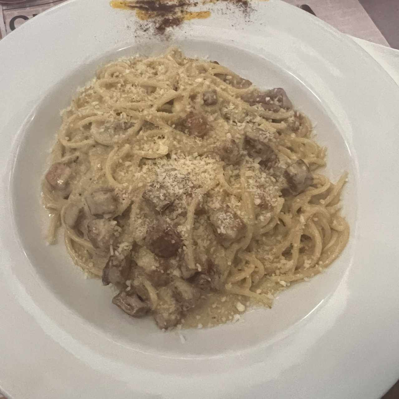 Pastas - Pasta carbonara