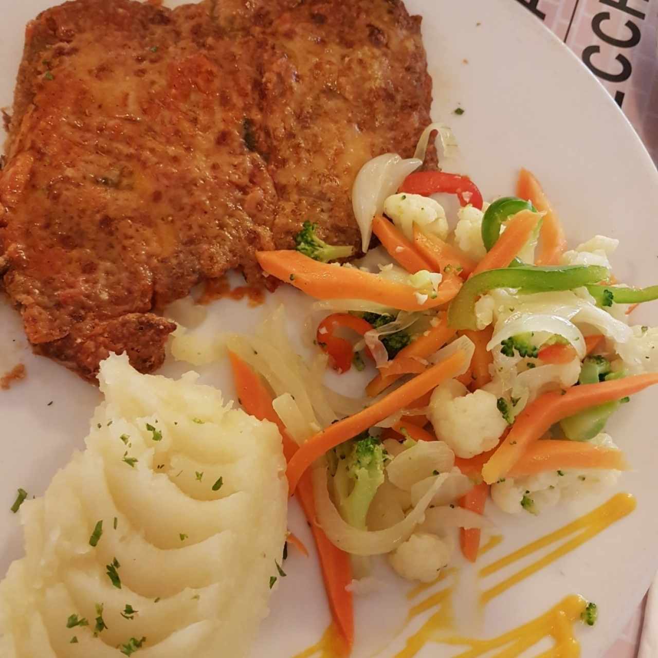 Milanesa Parmigiana 