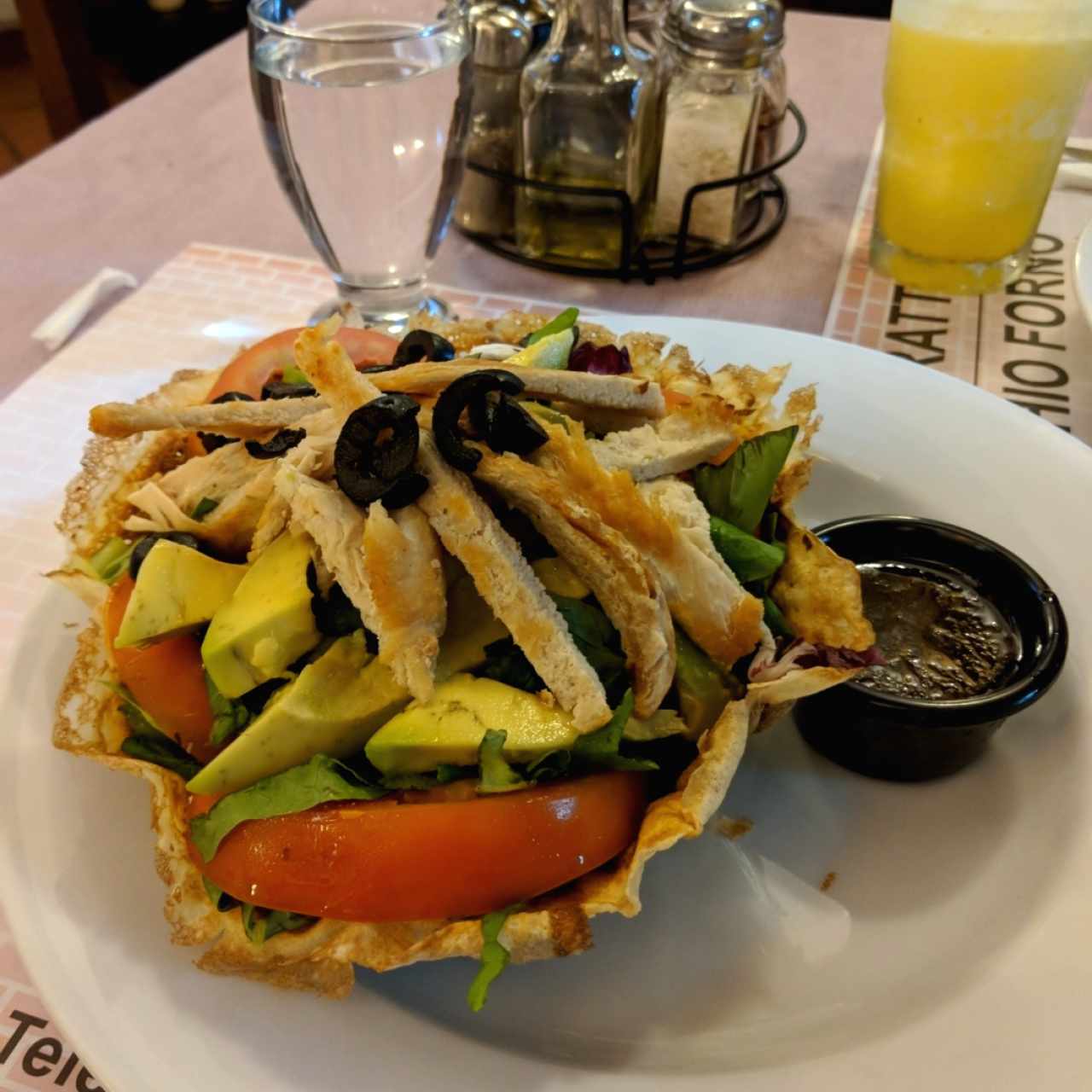 Ensalada de pollo