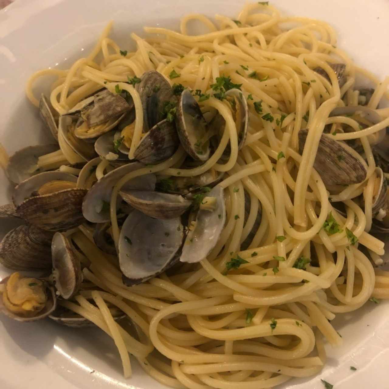 spaghetti alle vongole