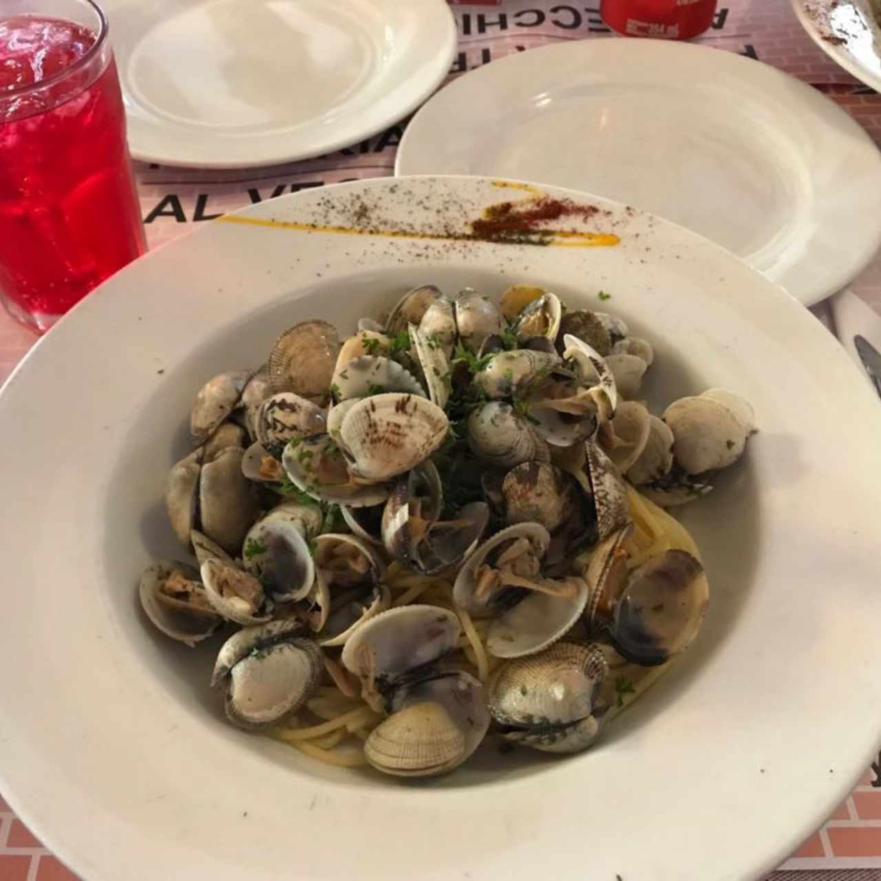 Spaguetty a la vongole