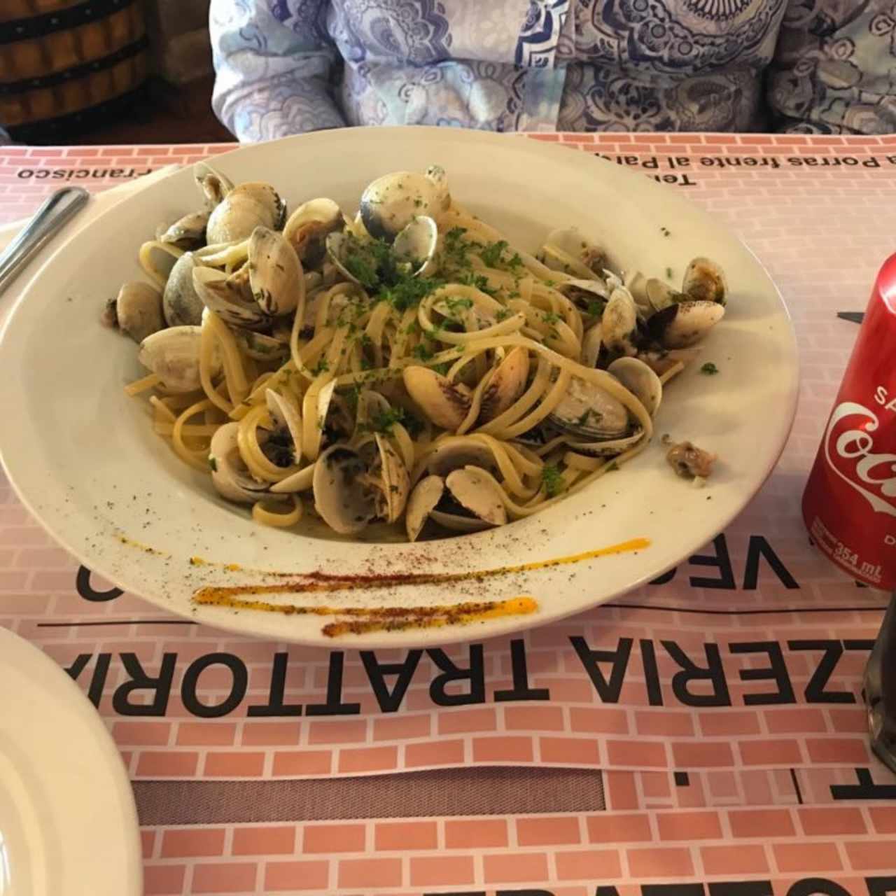 linguini a la vongole