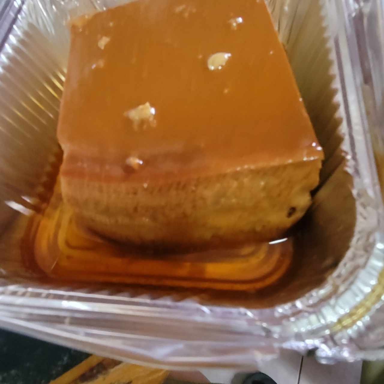 Flan de la casa