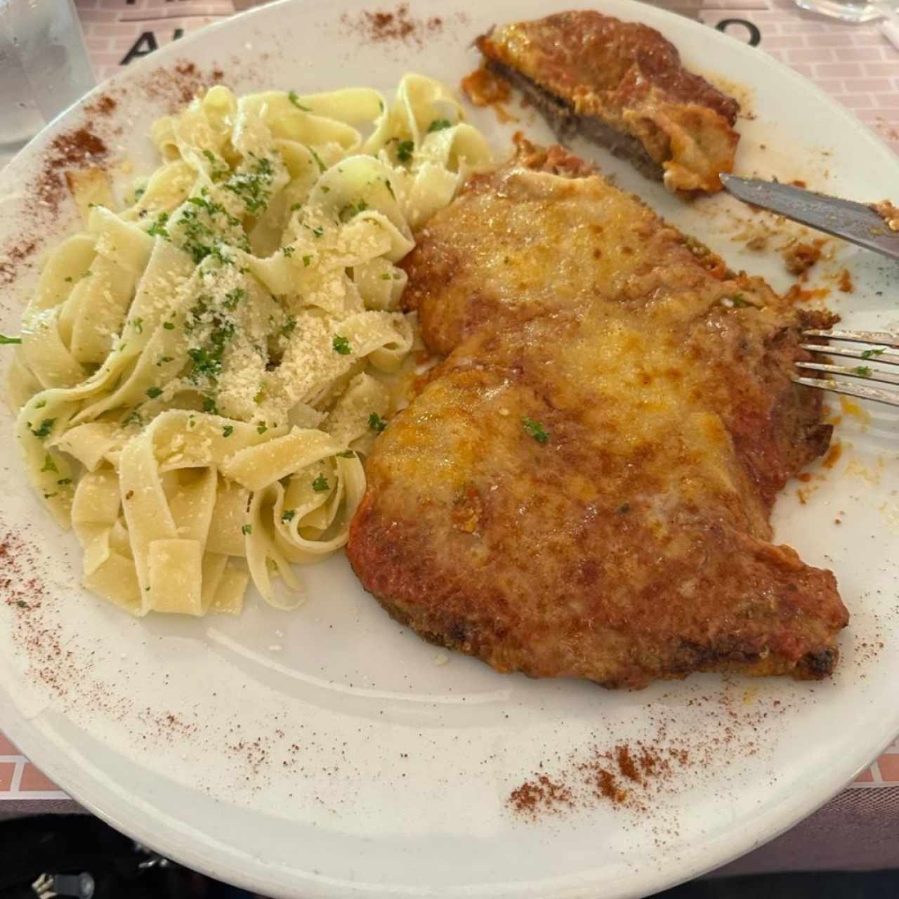 milanesa res parmigiana 