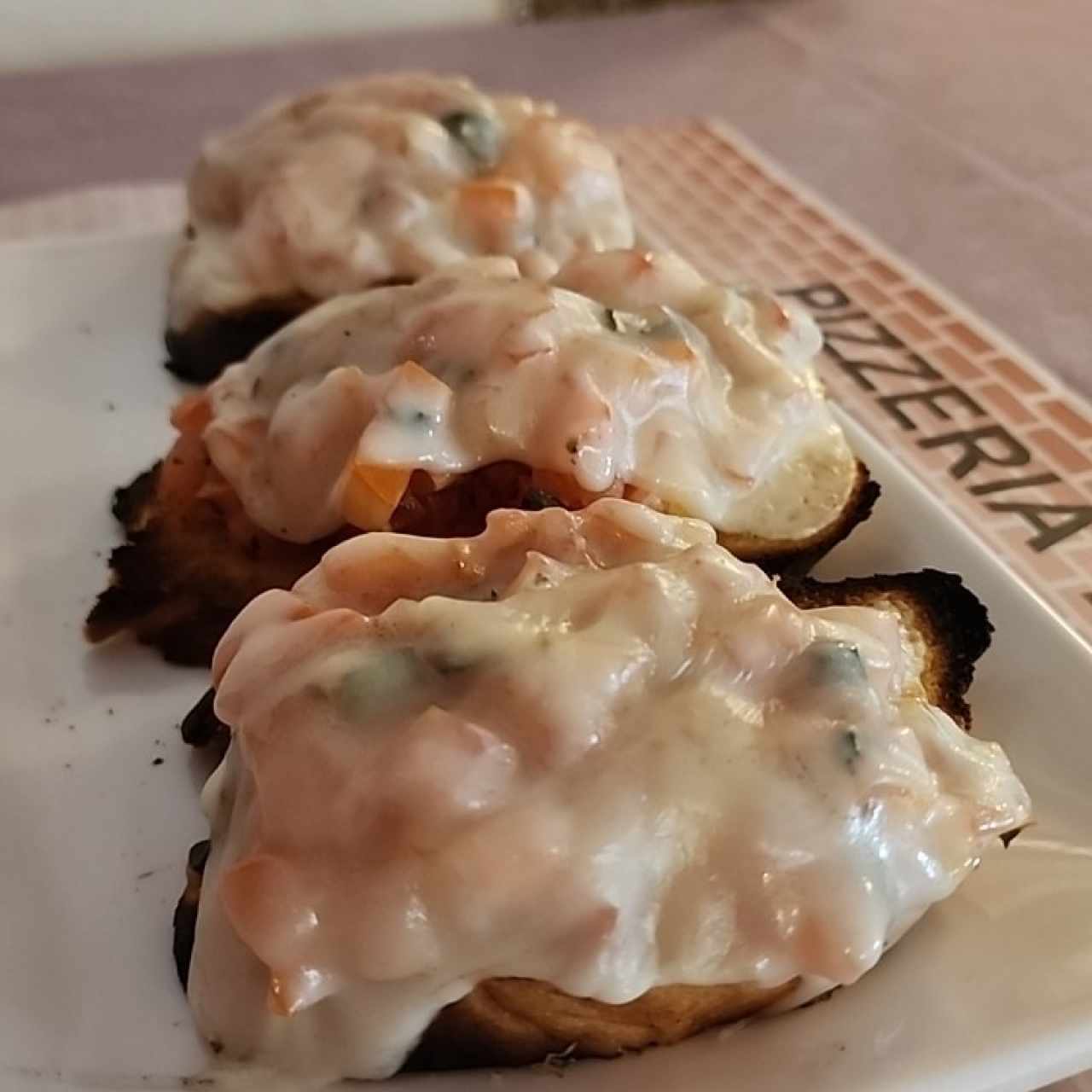 Bruschetta Romana con Mozzarella