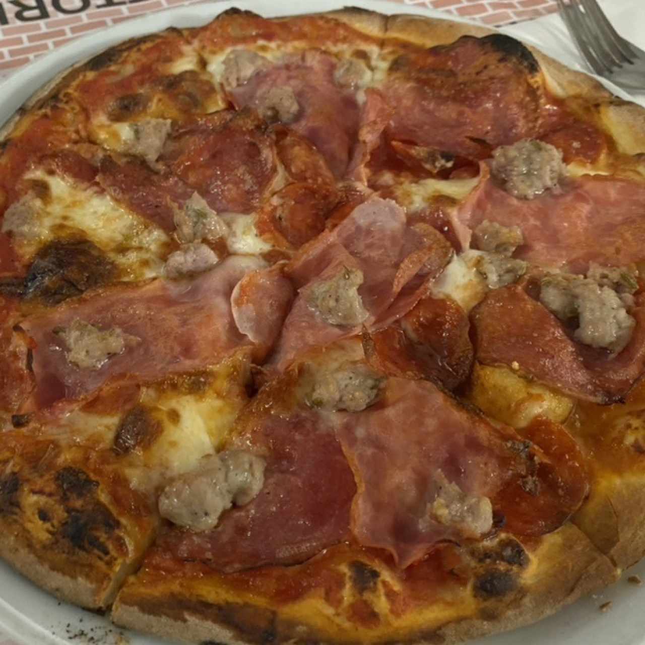 Pizza napoli, tamaño individual