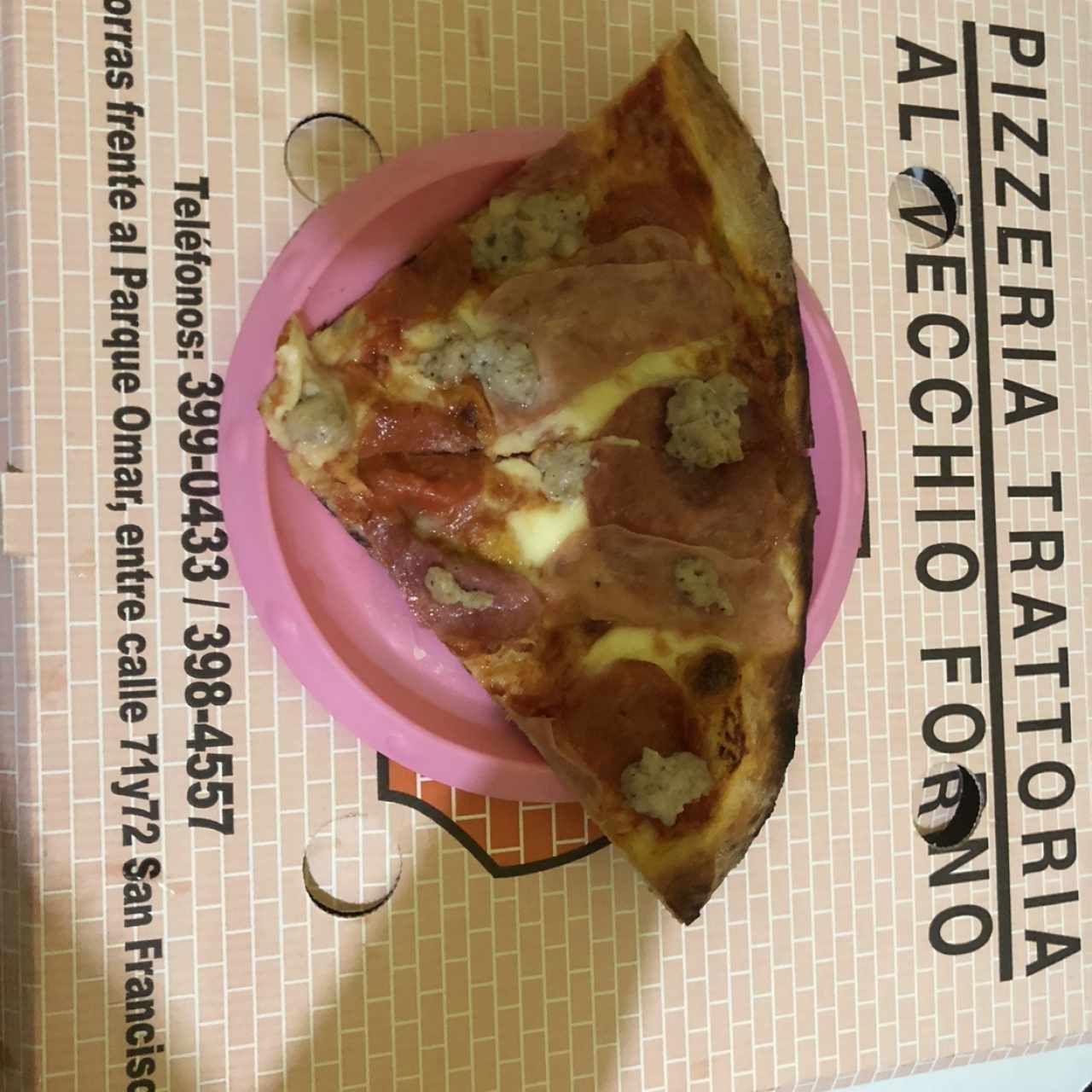 Pizza Al Vecchio Forno -Tamaño Familiar nueva