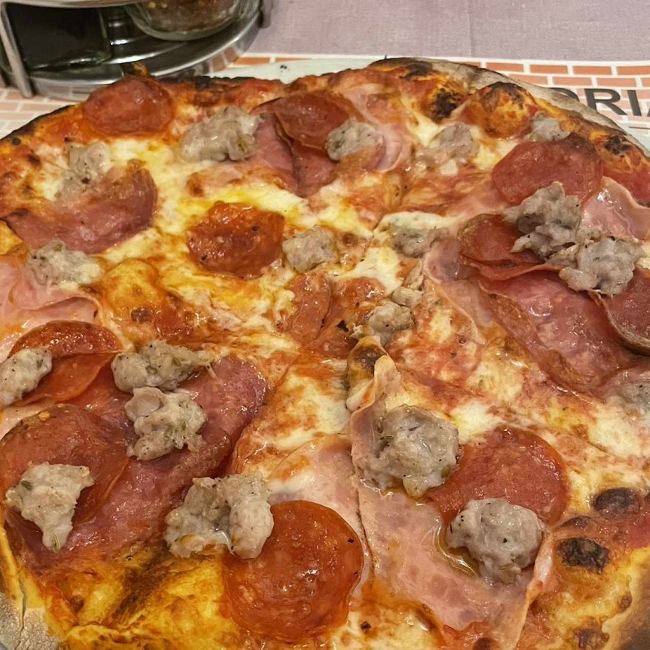 Pizza Al Vecchio Forno -Tamaño individual