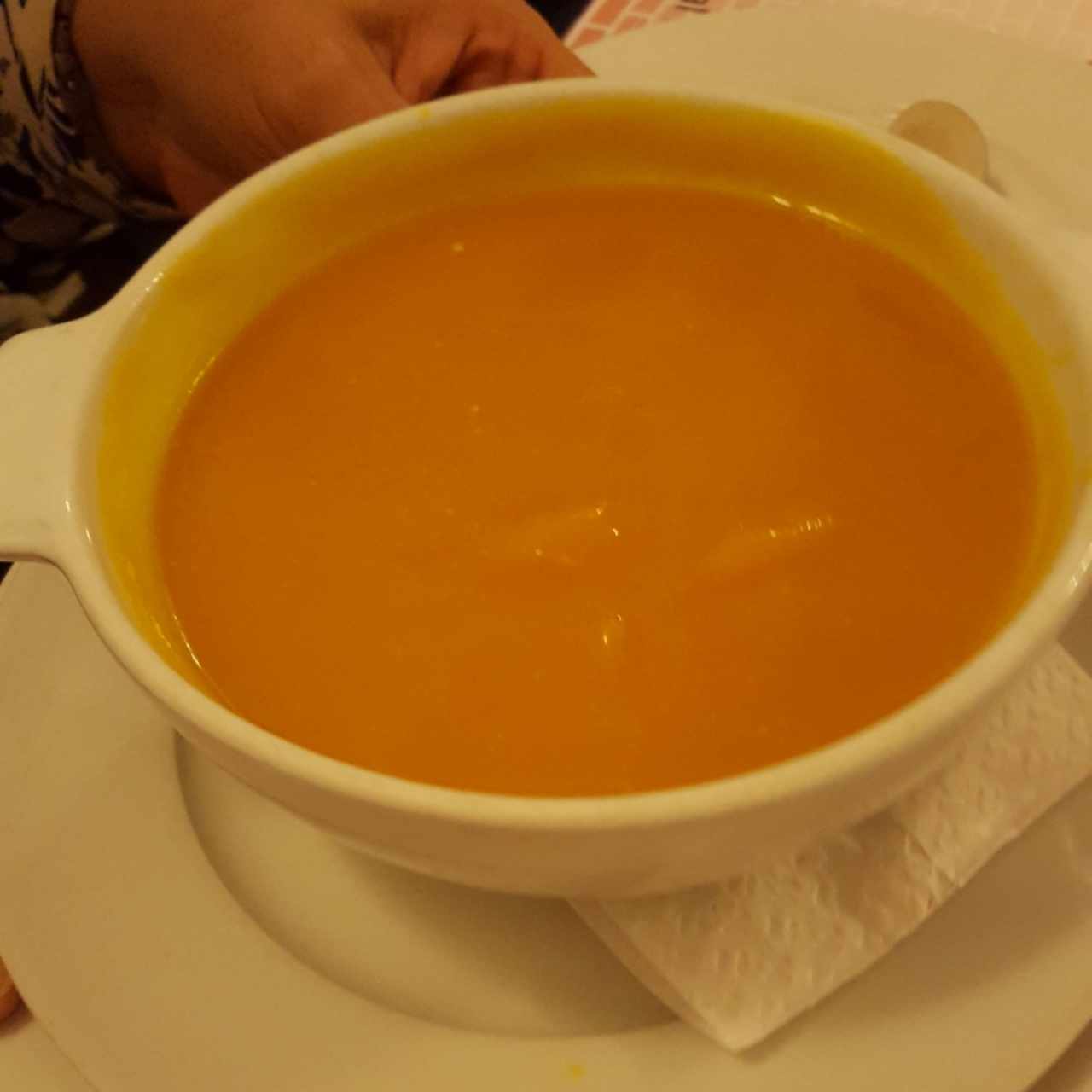 Crema de zapallo