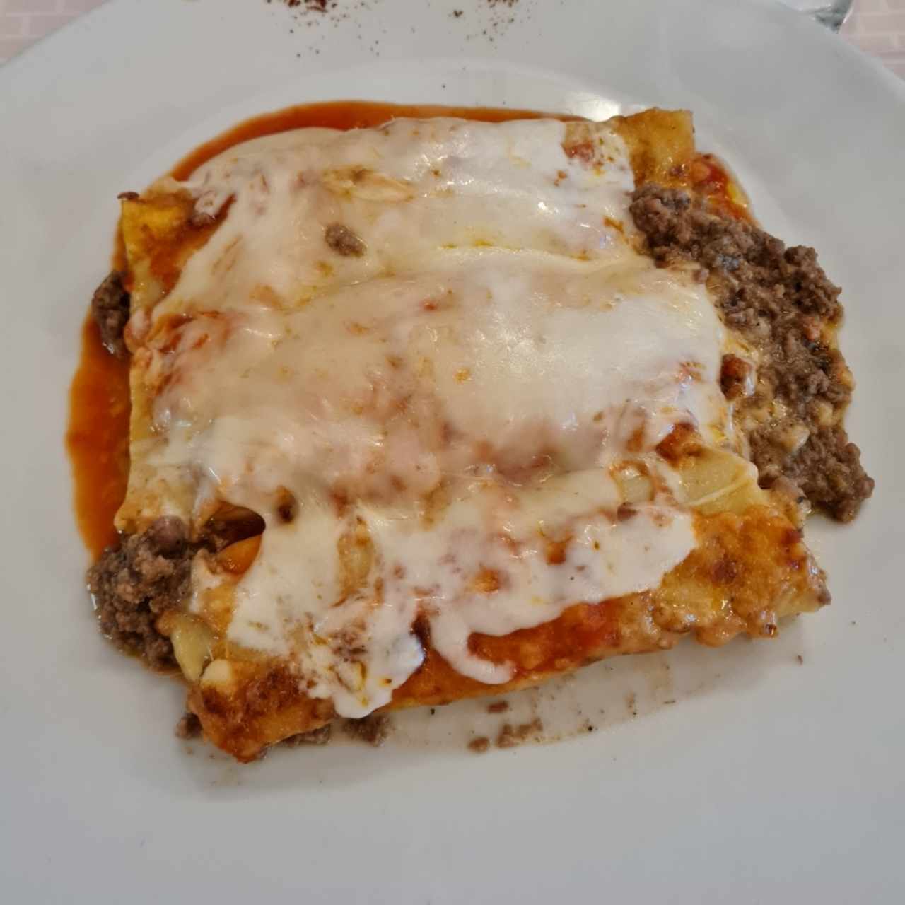 canelones rellenos de carne