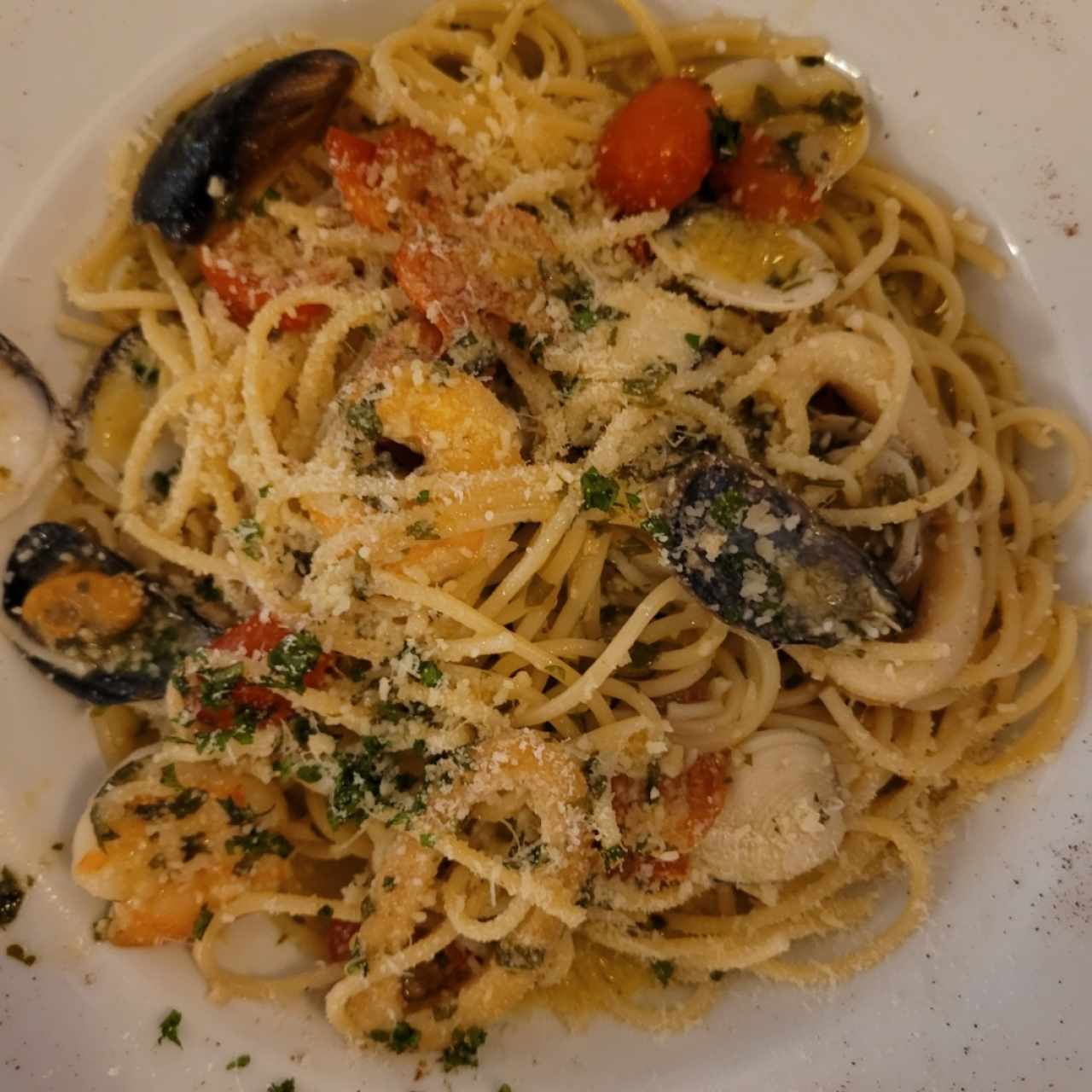 spaghetti alla scoglio