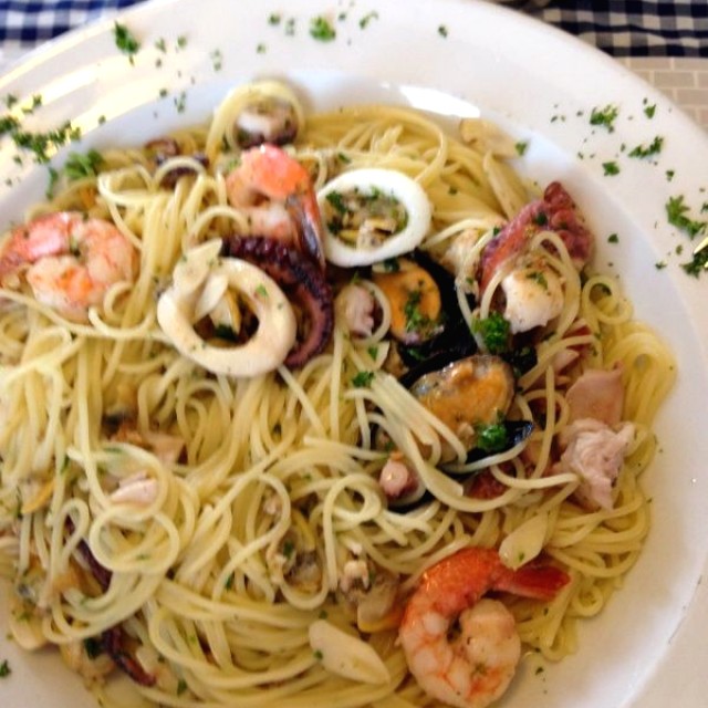 Pasta marinera al óleo 