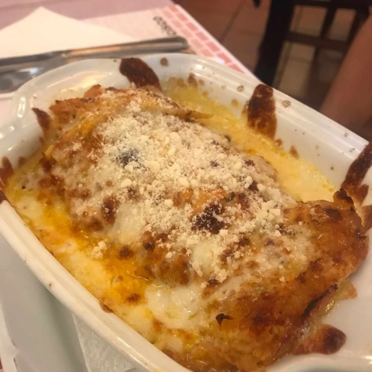 lasagna de pollo