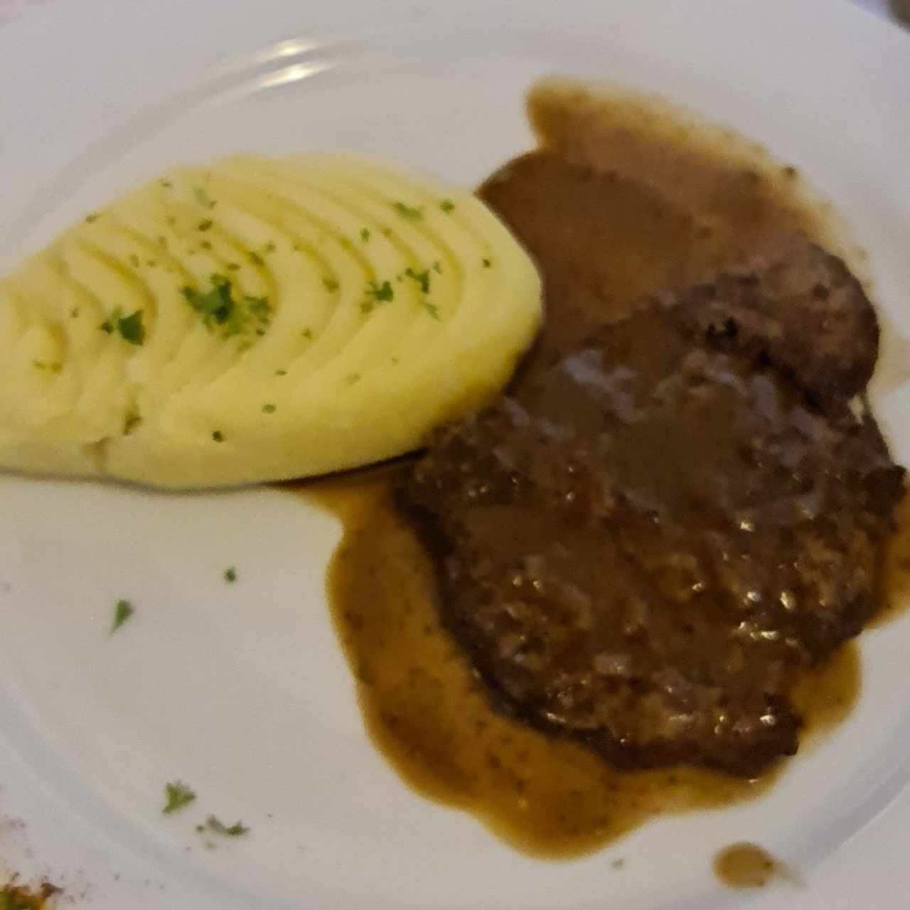 Filete de res al vinagre balsámico