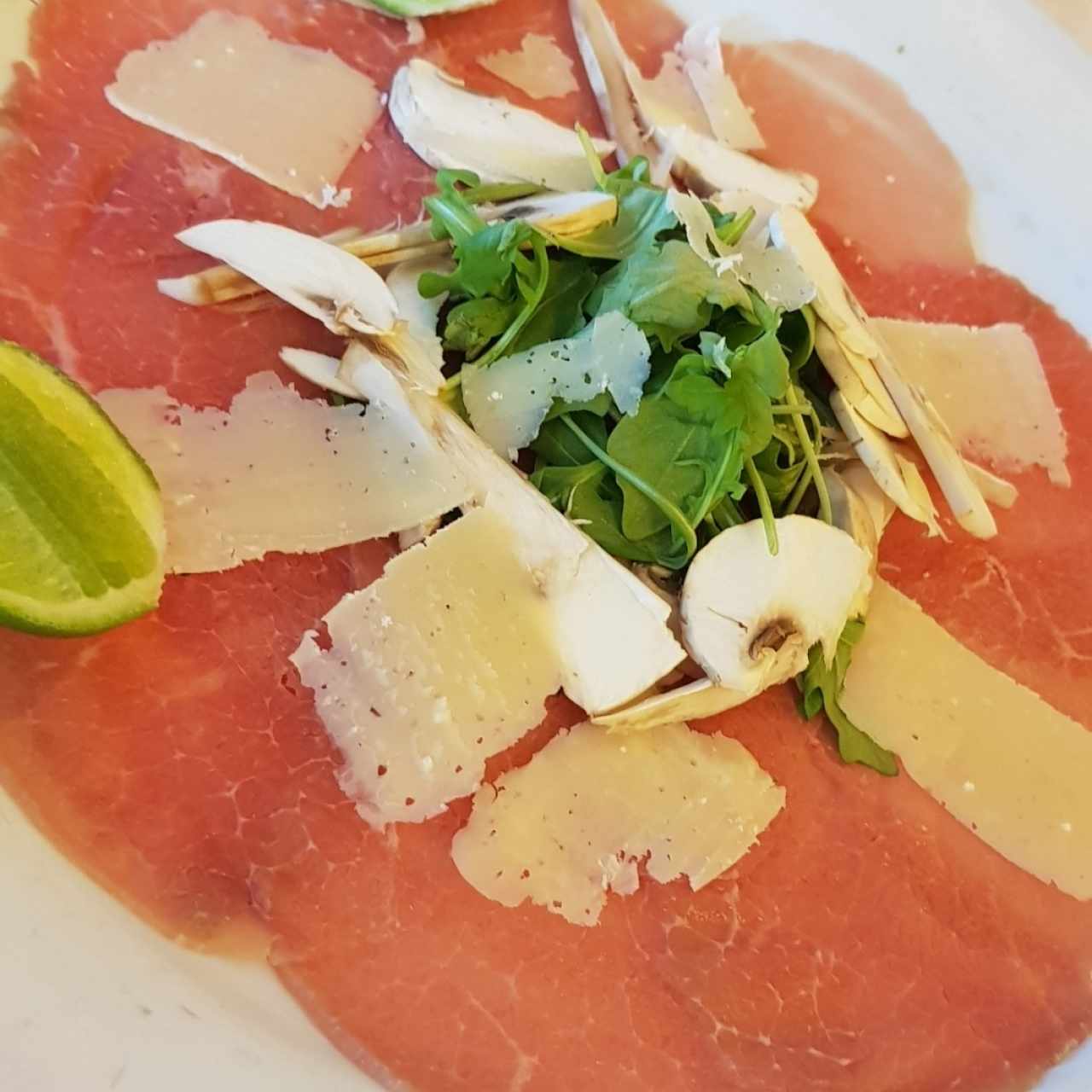 carpaccio de carne