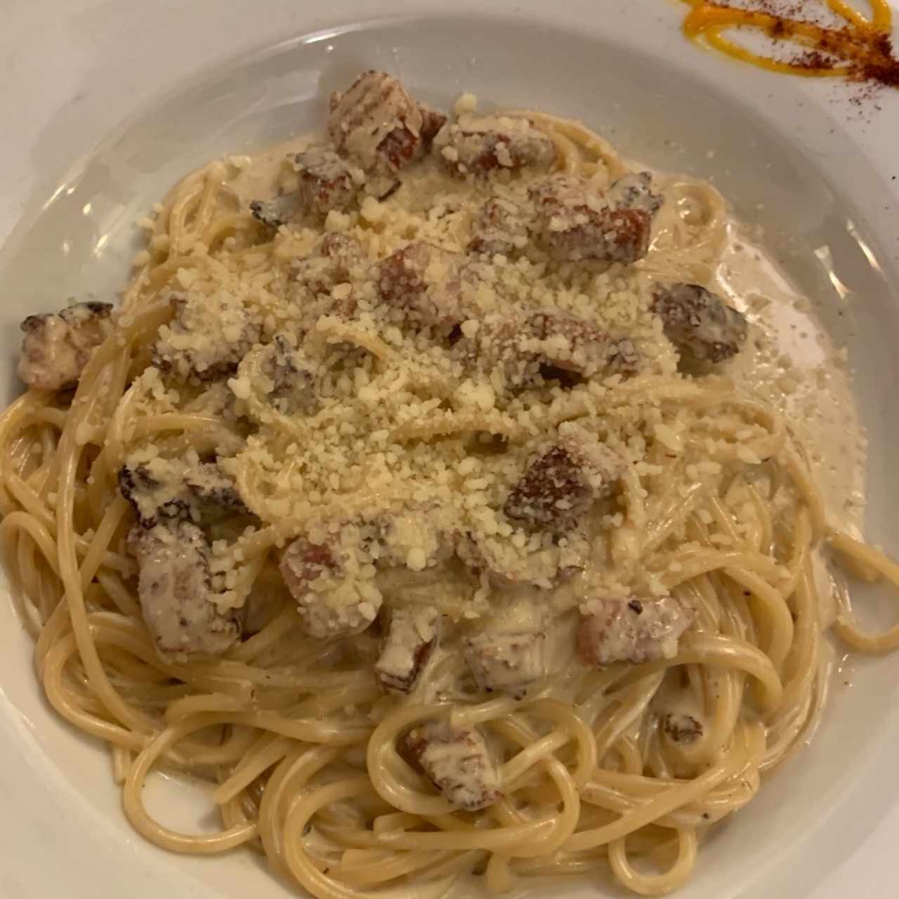 pasta carbonara