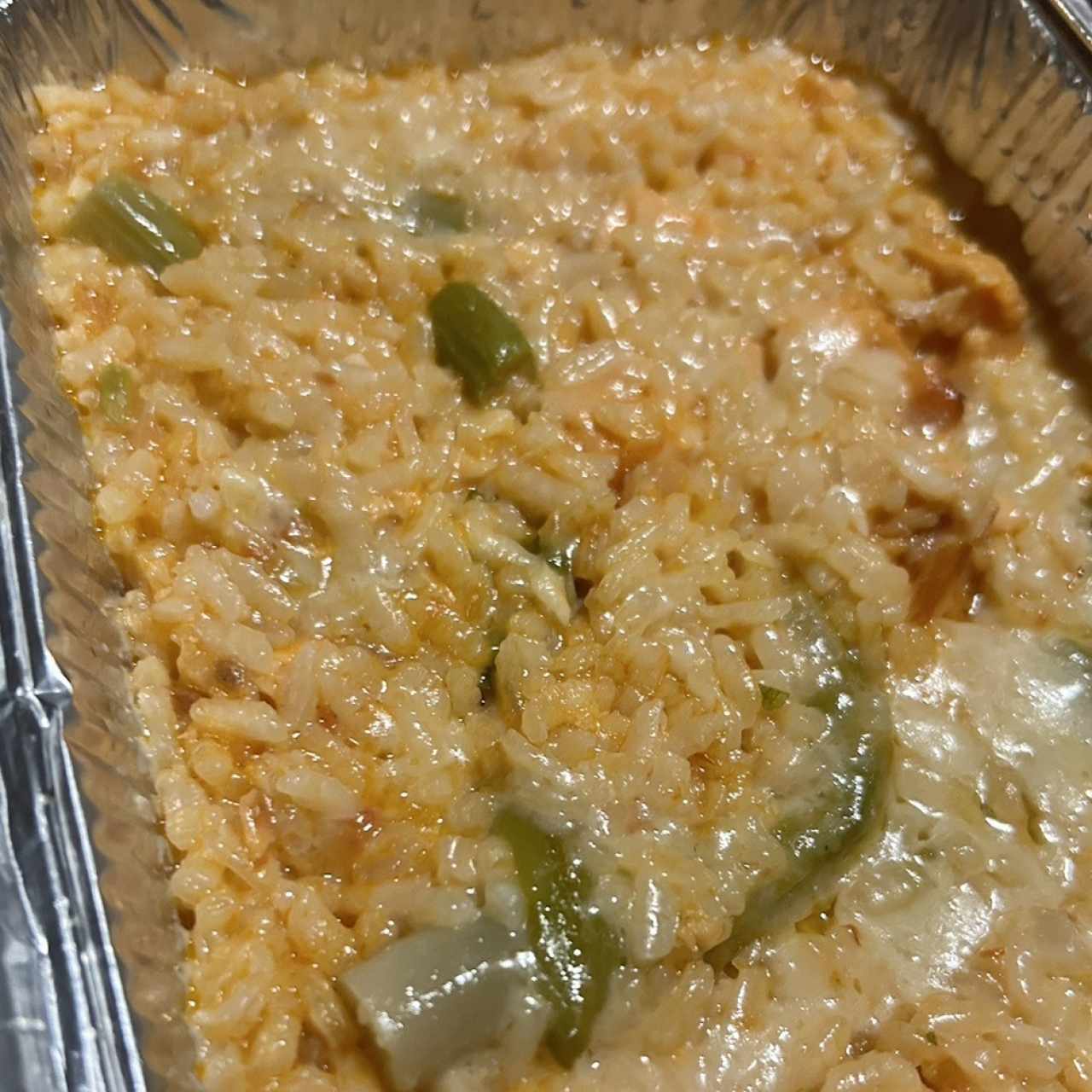 Risotto de salmón y espárragos