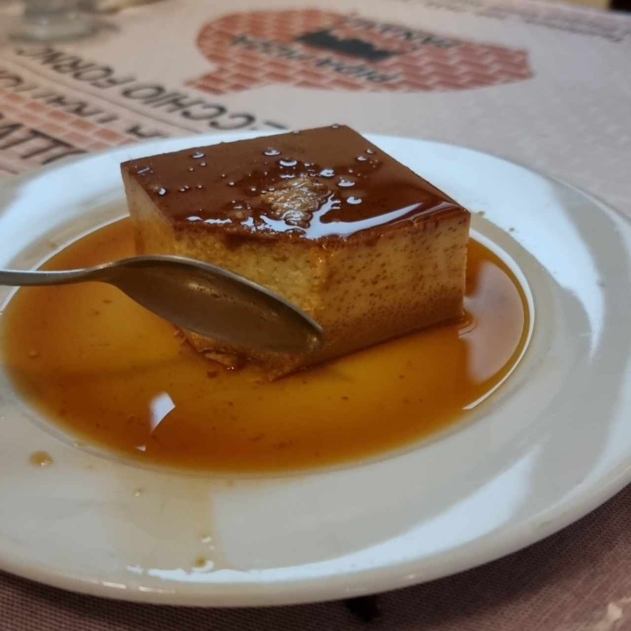 Flan de la casa