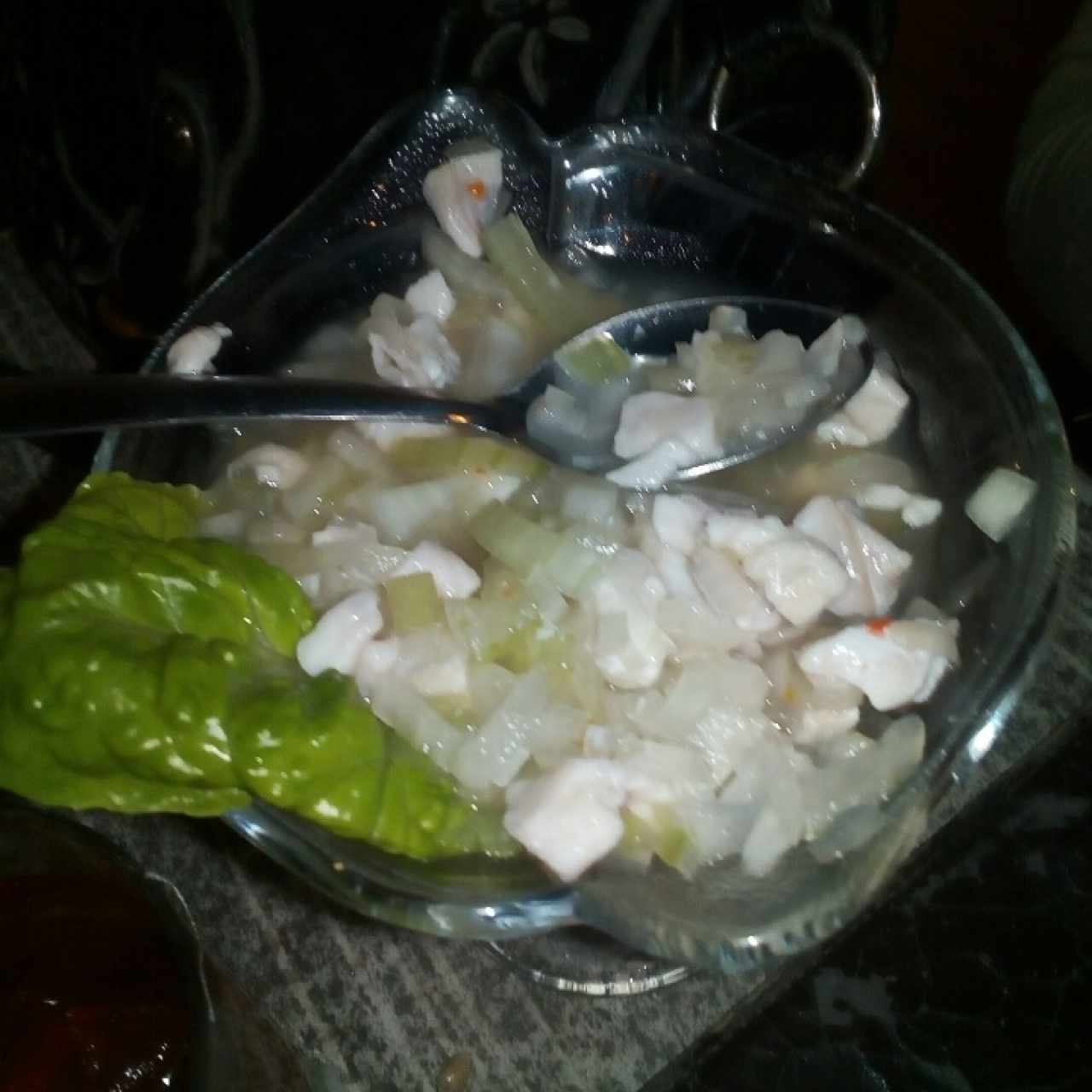 ceviche pura cebolla