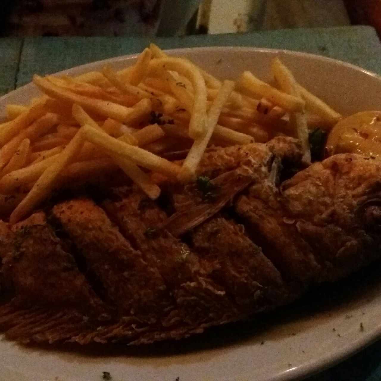 pescado frito