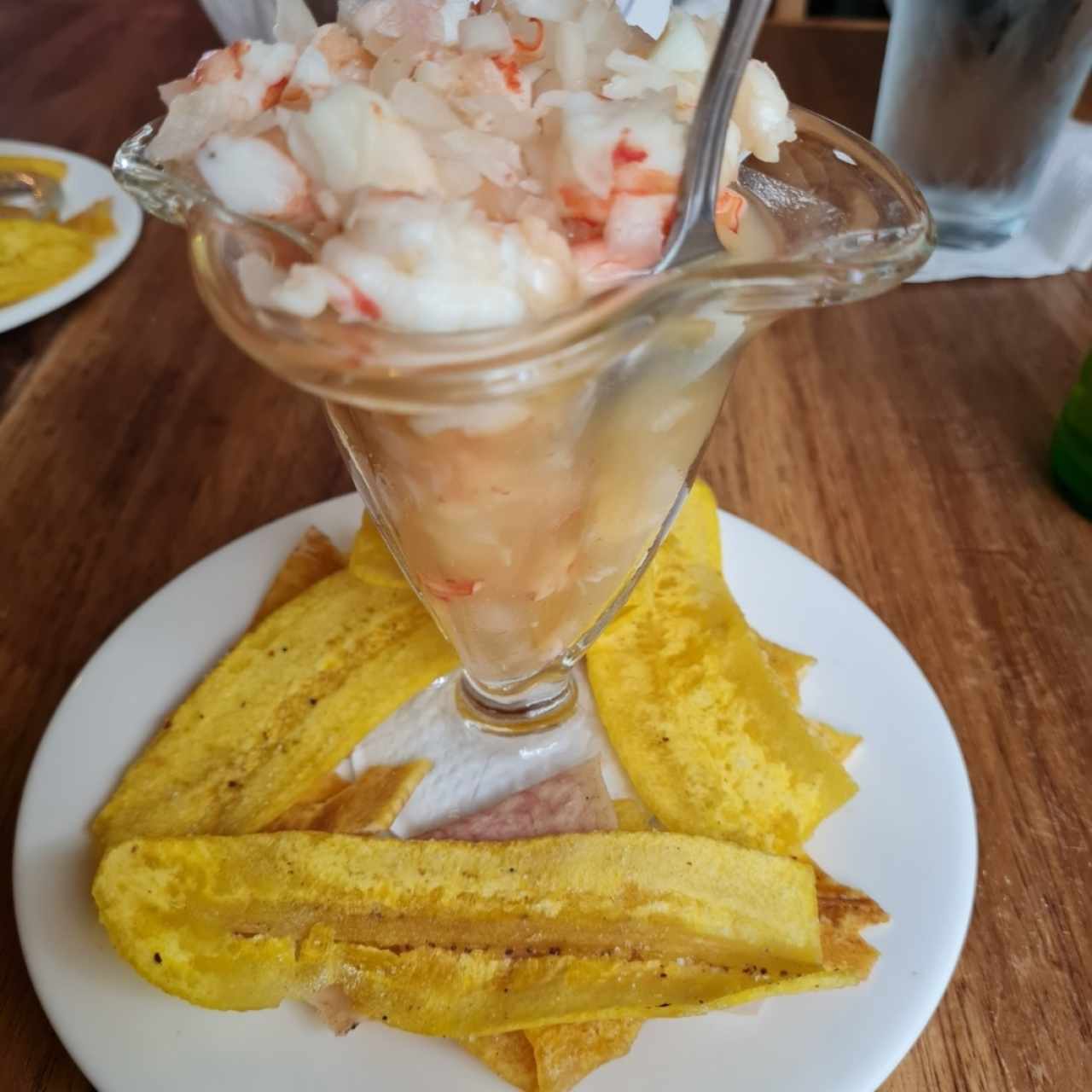 ceviche de camarón 