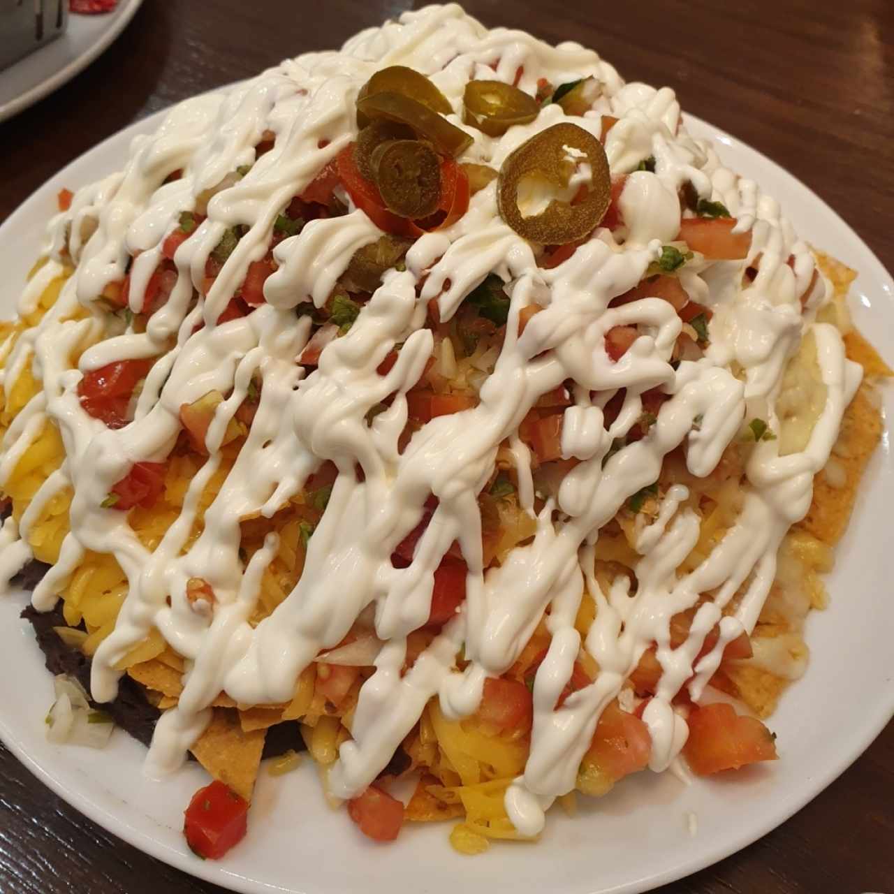 Nachos con pollo