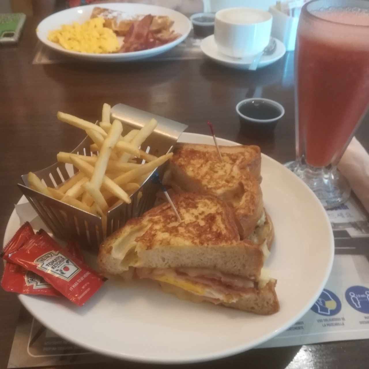 Monte Cristo con papas