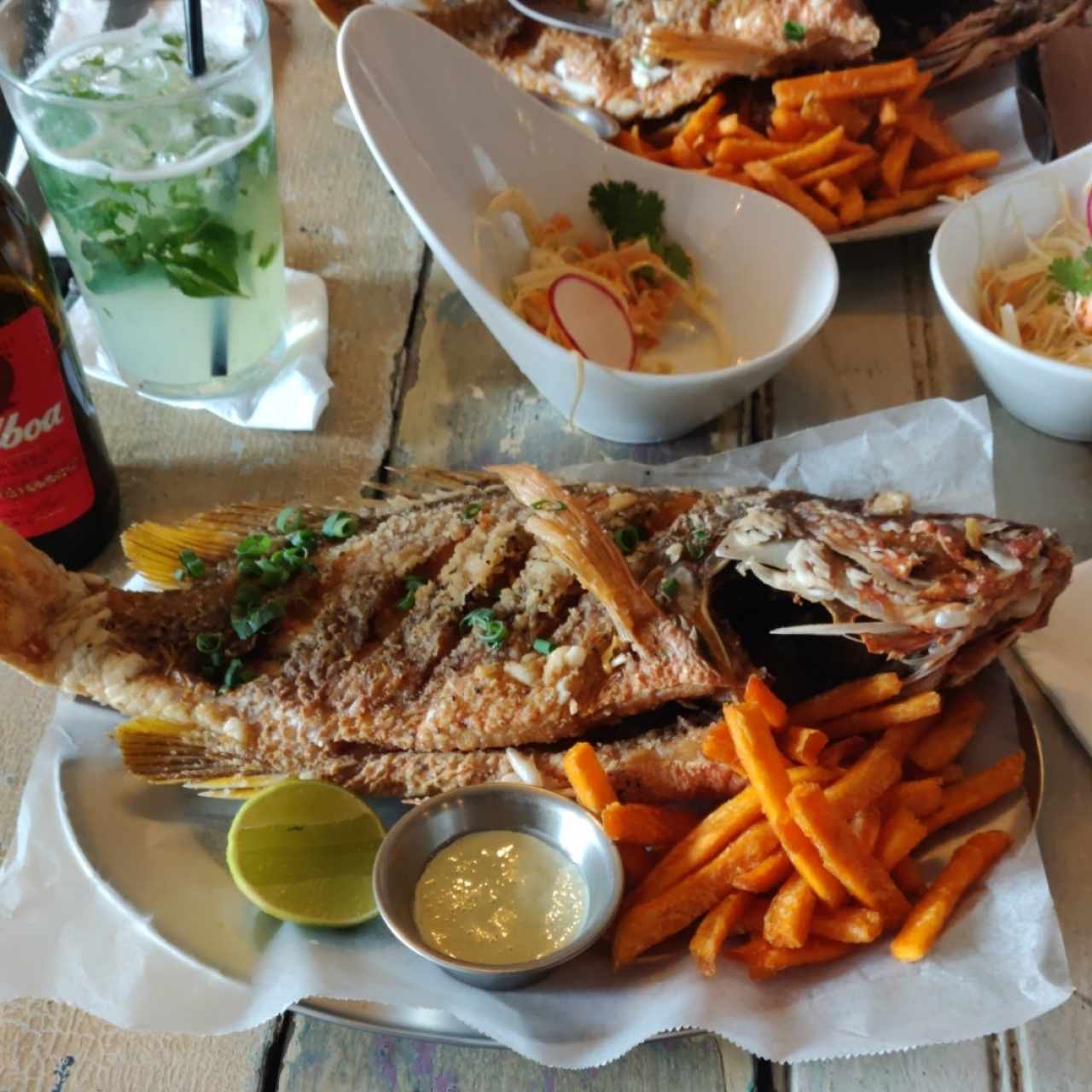 pescado frito