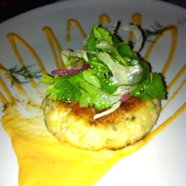 Crab cake / croqueta de cangrejo