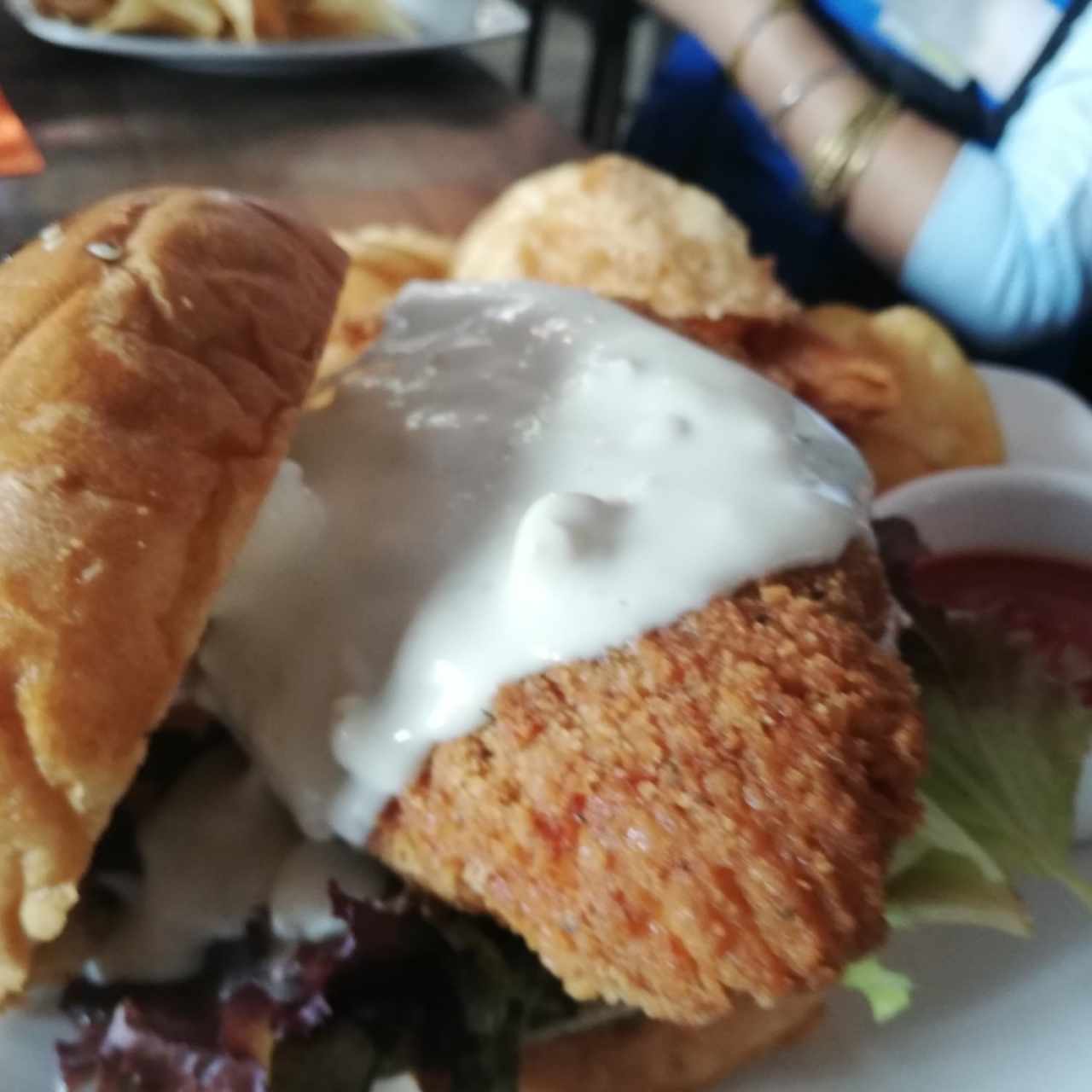 Hamburguesa de Pollo