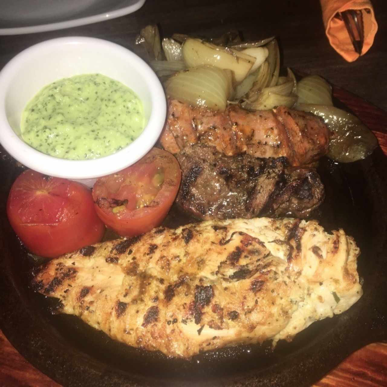 parrilla mixta