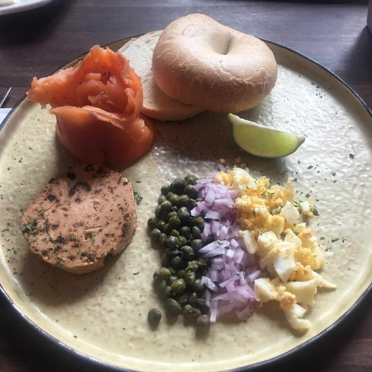 Bagel de Salmon 