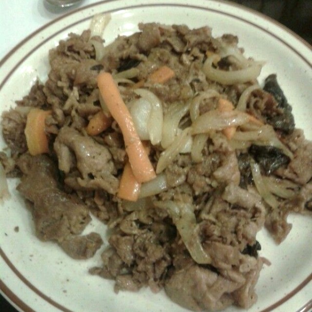 Bulgogi de carne