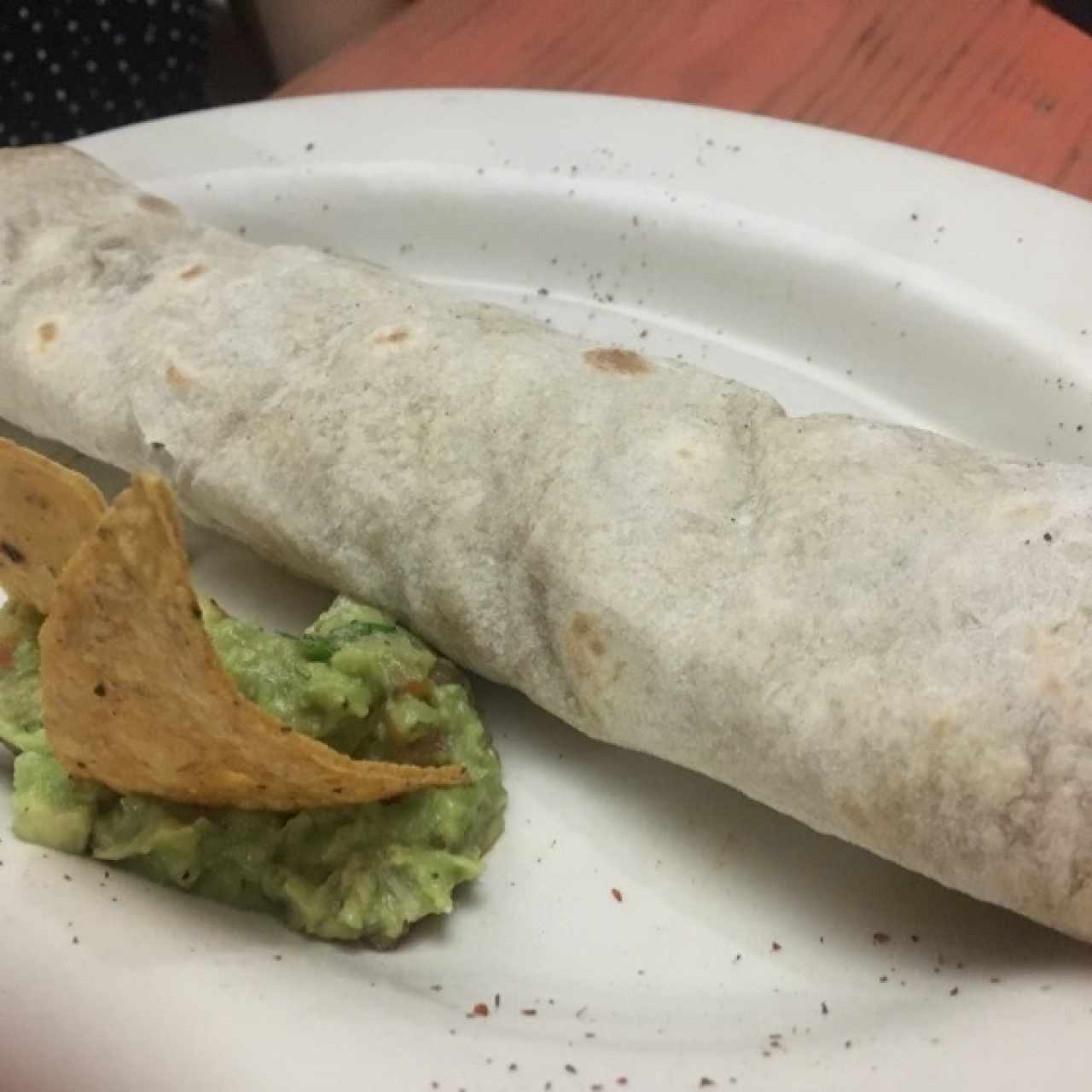 burrito de pollo