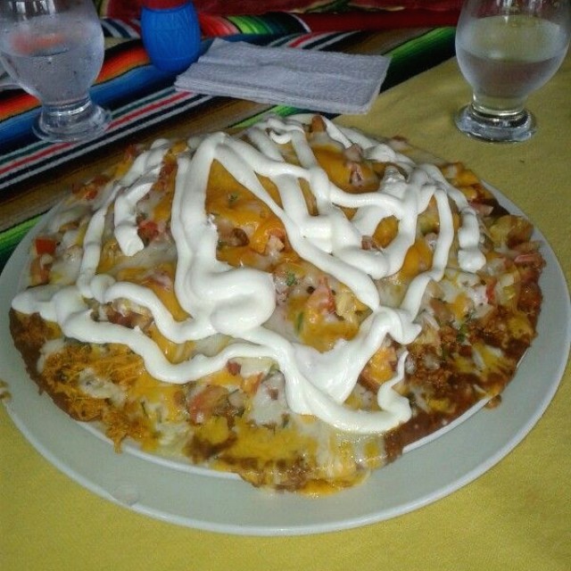 nachos charro mexicano