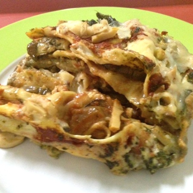 Lasagna de Hongos