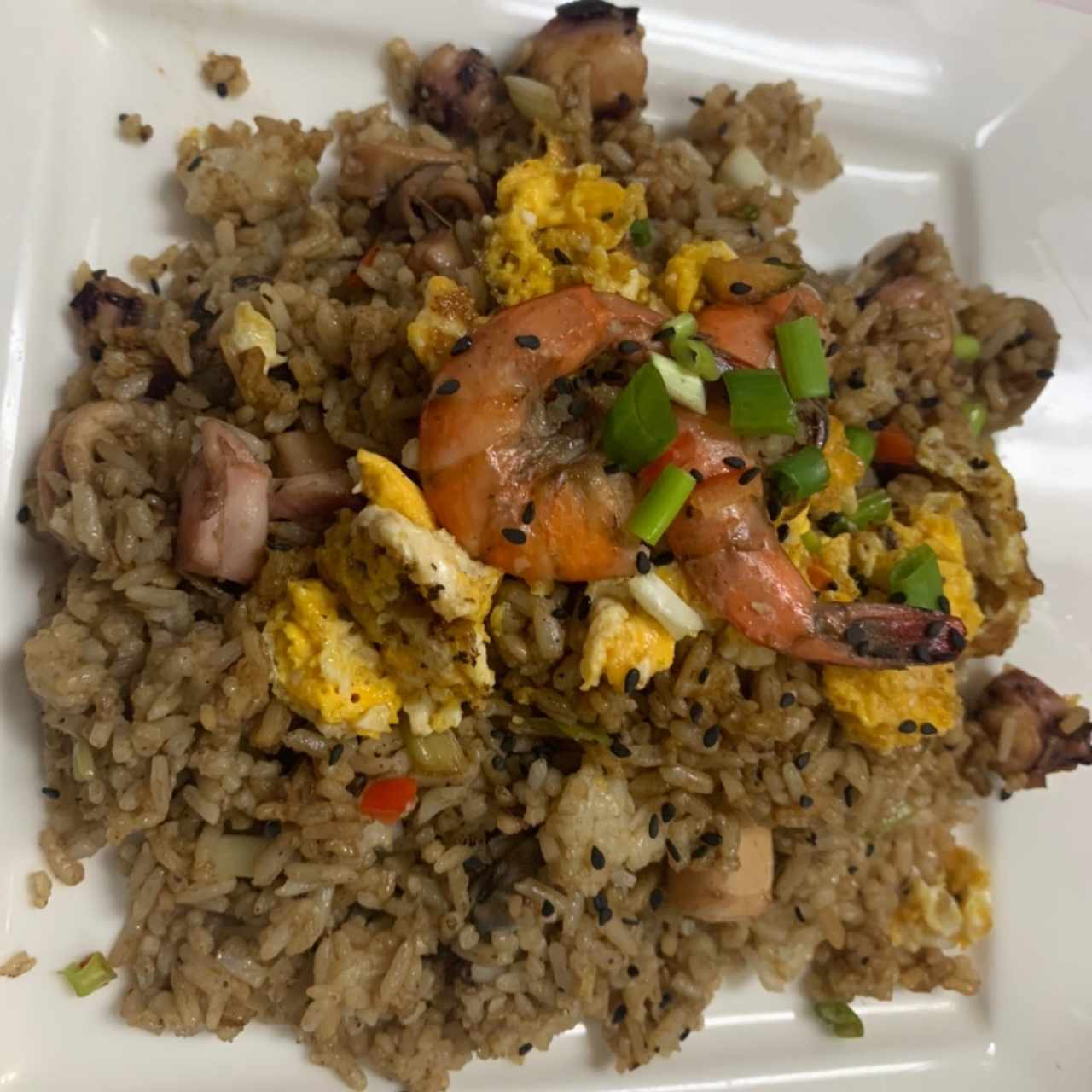 Arroz Chaufa de Mariscos