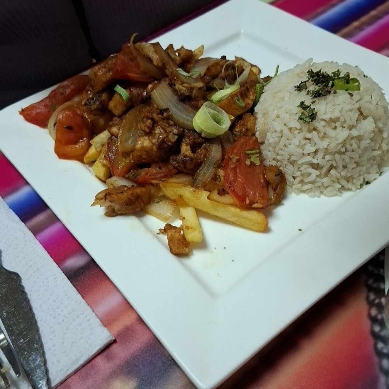 pescado saltado