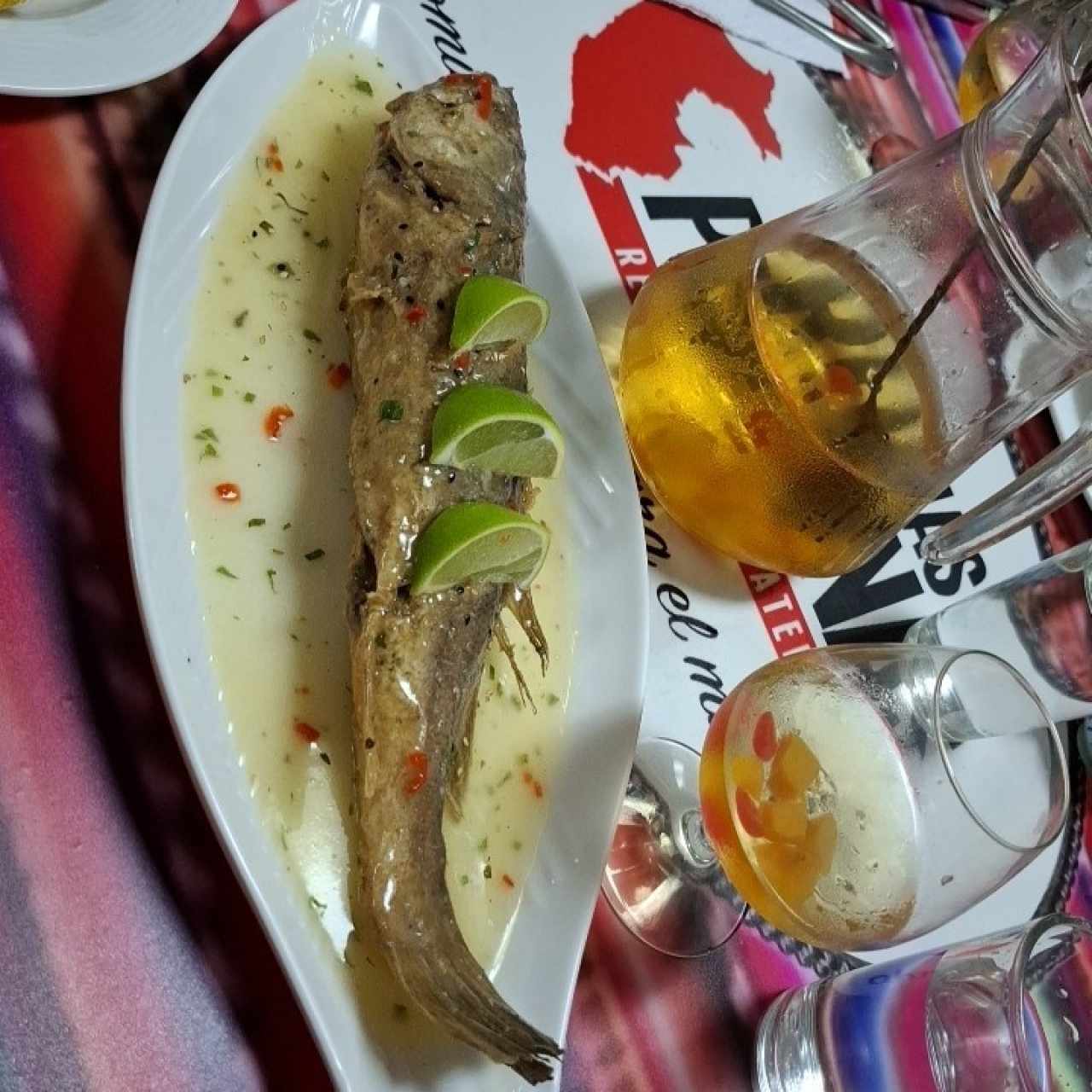 pescado al ajillo