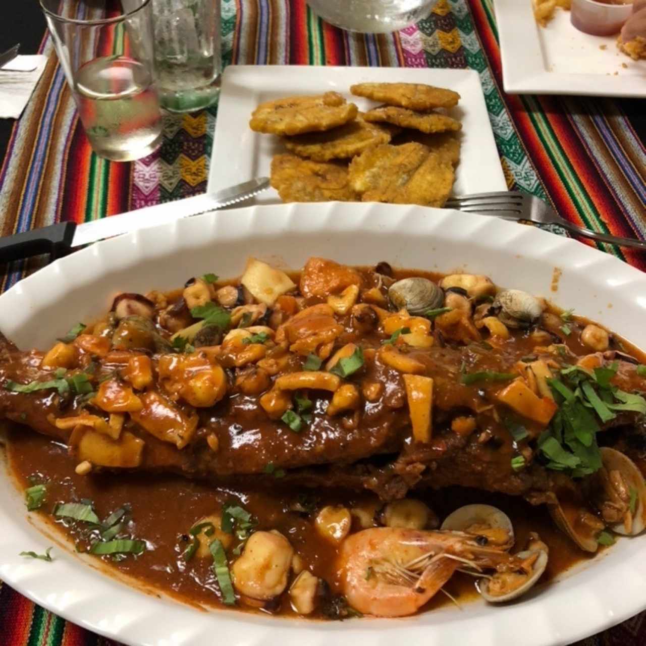 Pescado a lo macho