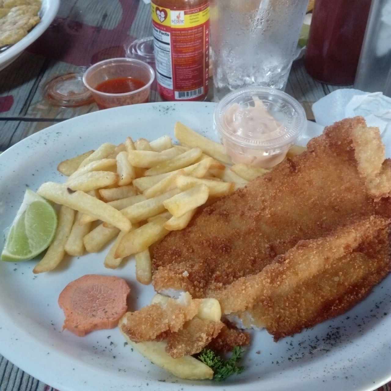 Pescado apanado