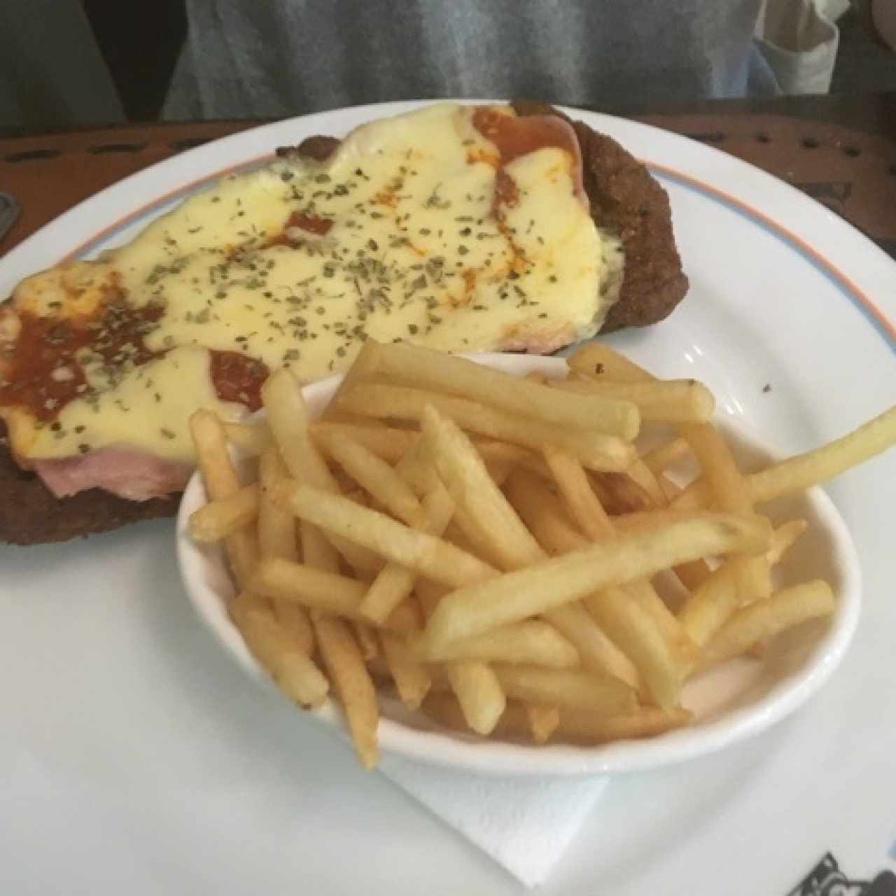 Milanesa Napolitana de res