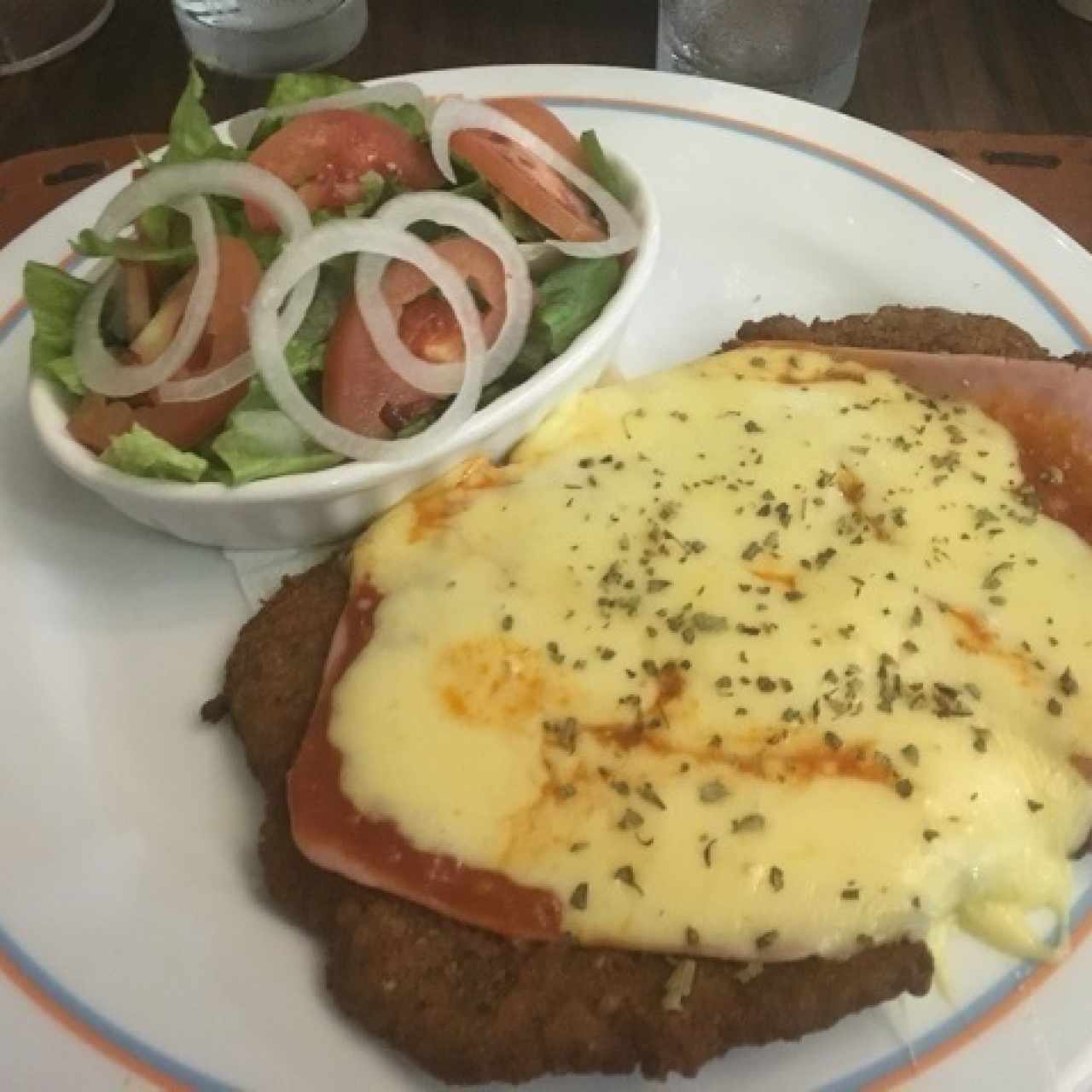 Milanesa Napolitana de res