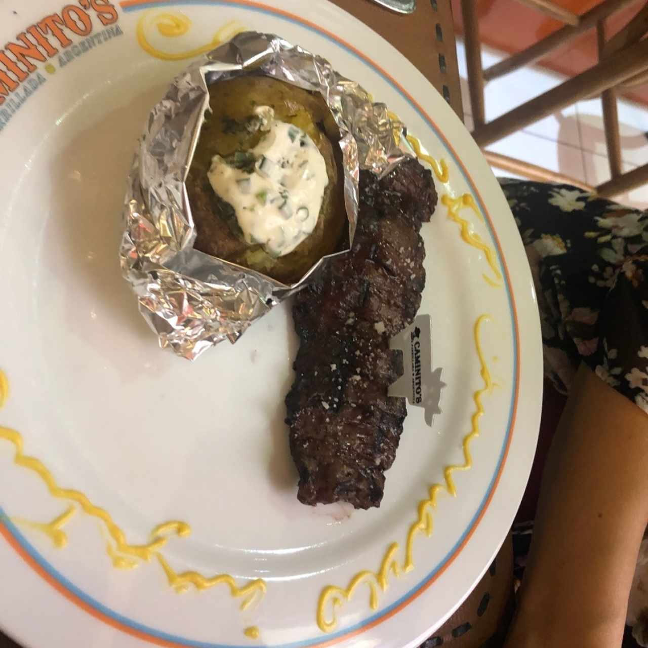 churrasco pequeño