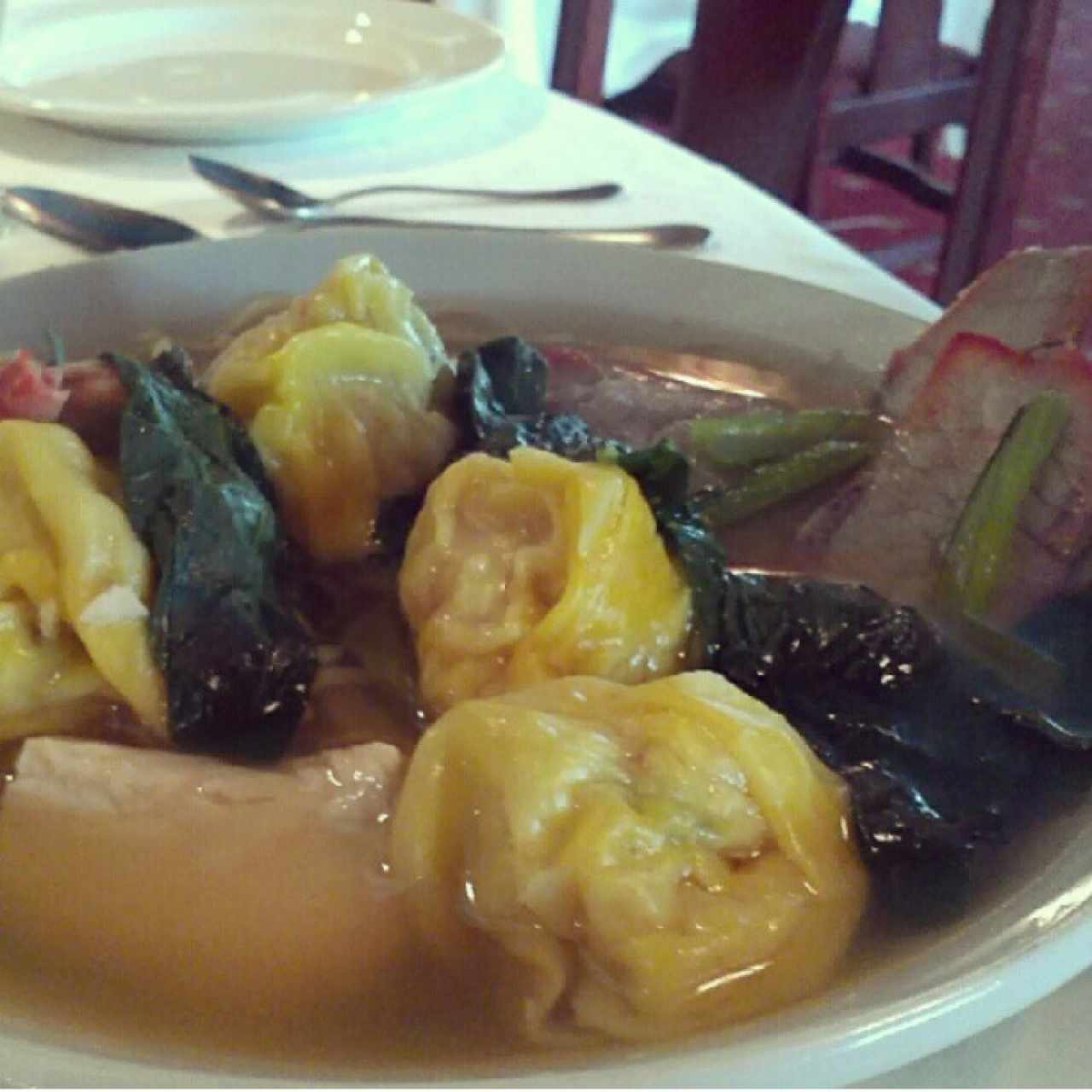 sopa de wanton