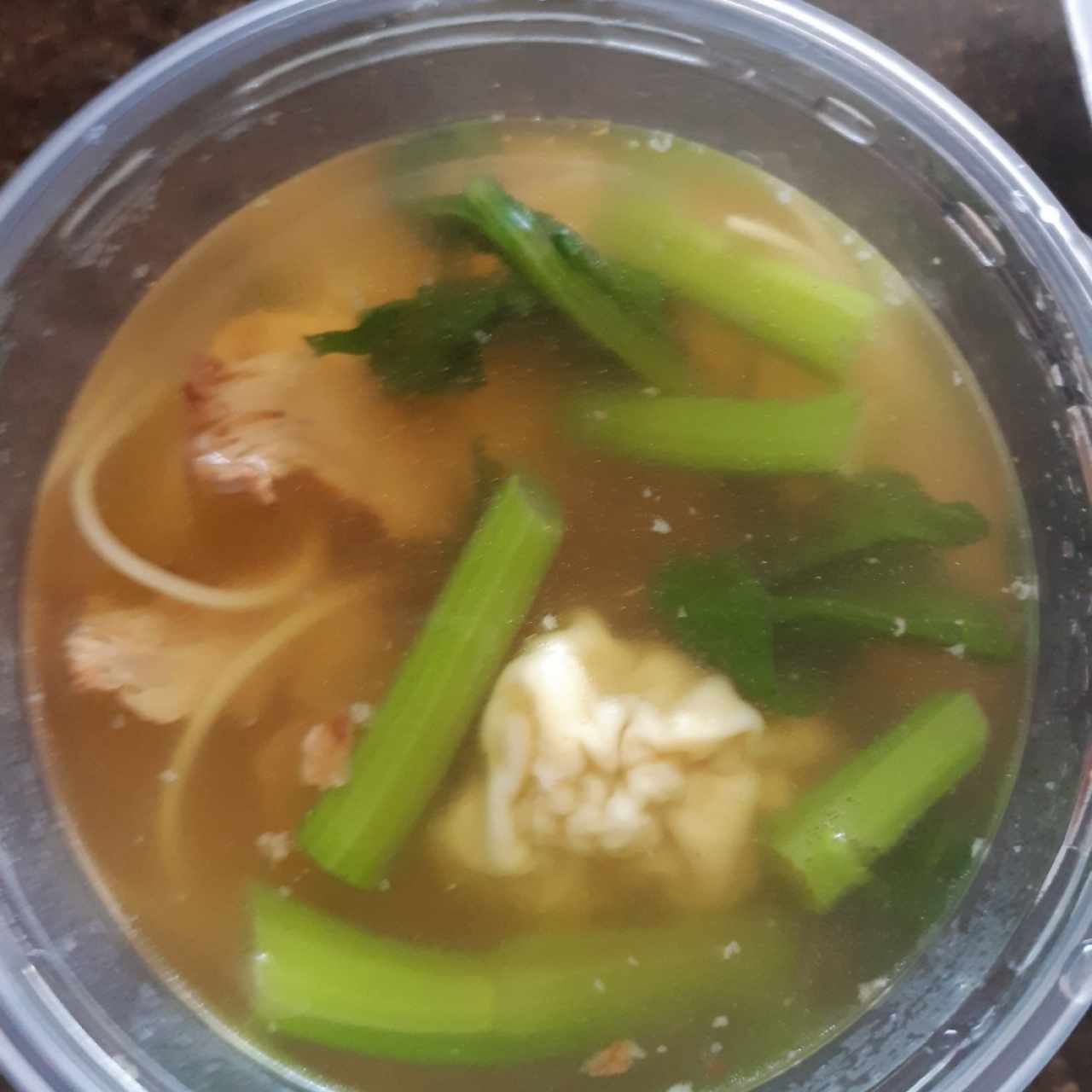 sopa de wanton