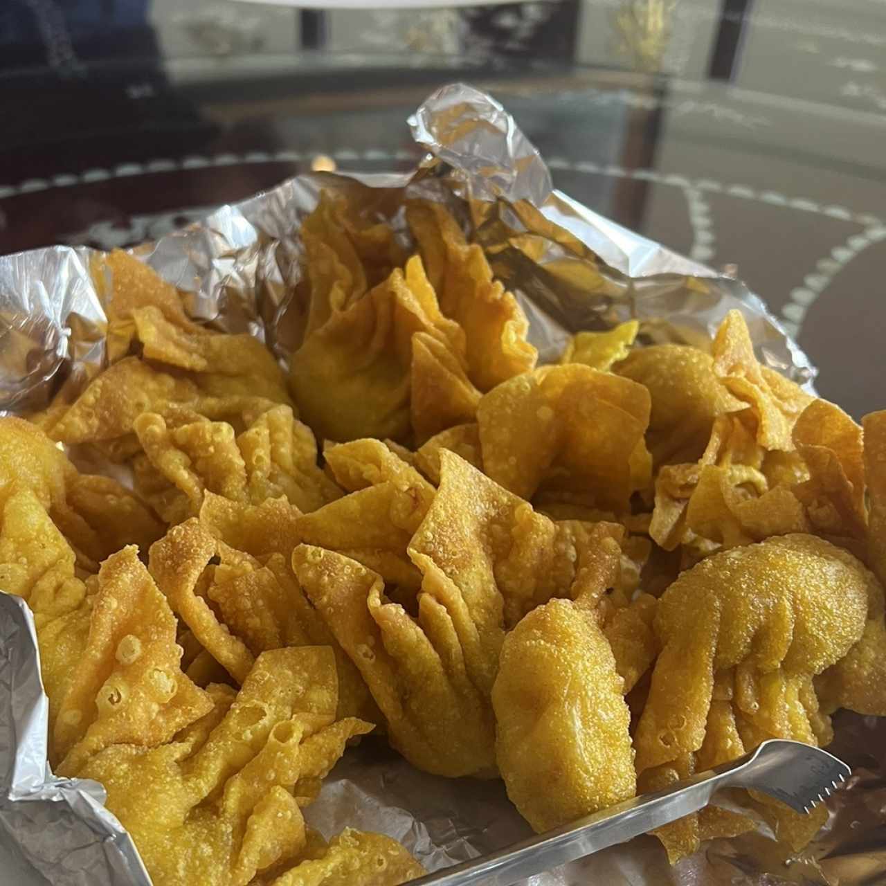Soy Kao Frito / Wantón de Camarones (Dim Sum)