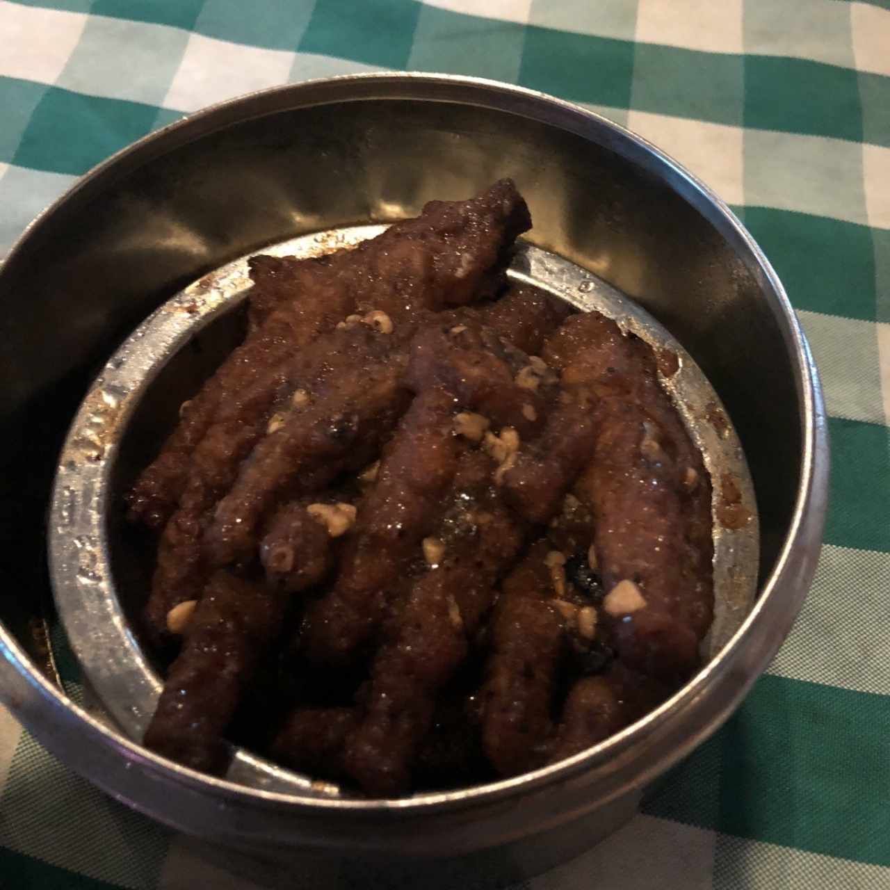 patitas de pollo